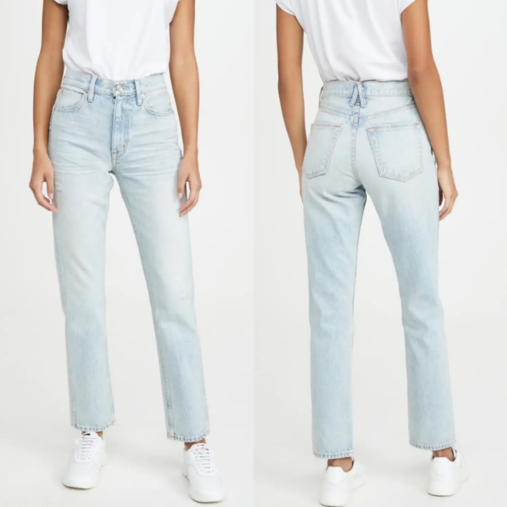 SLVRLAKE | Virginia Slim High Rise Jeans in Love Song